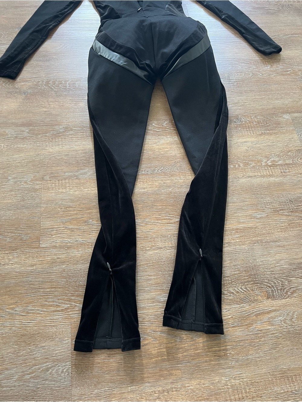 Manière De Voir Black Sculpted Long-Sleeve Jumpsuit | Size UK 8 US 4 - Picture 14 of 16